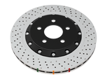 DBA 2020+ Chevrolet Corvette C8 Z51 Rear 5000 Series Cross Drilled Rotor w/NAS Nuts