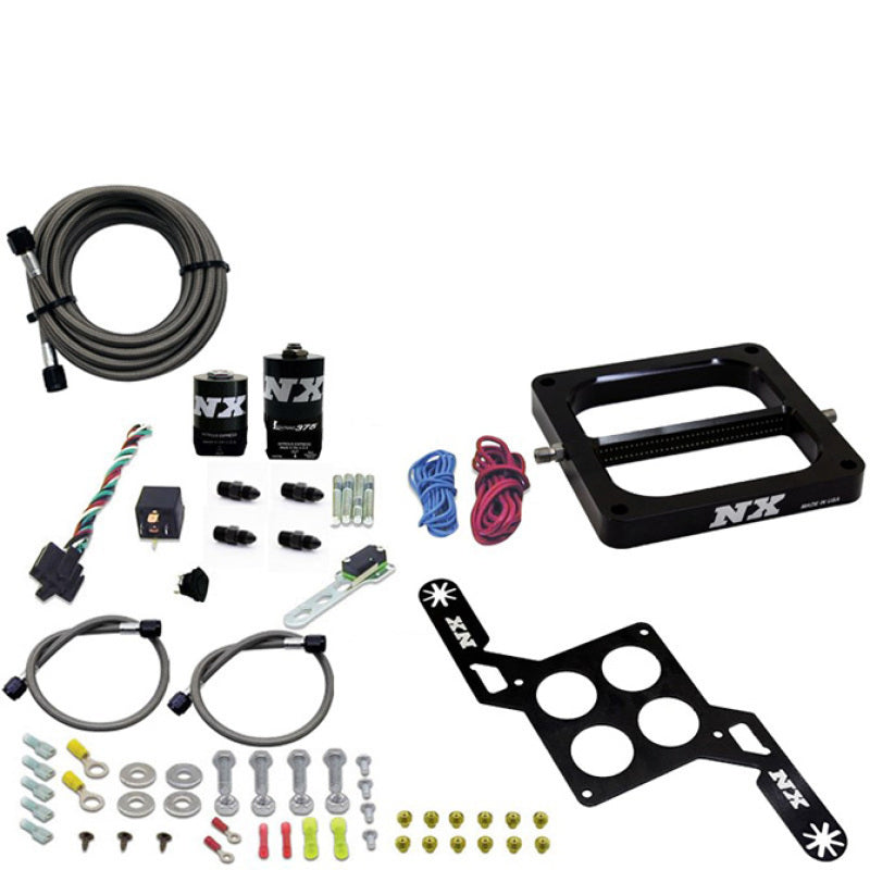 Nitrous Express 4500 RNC Conventional Nitrous Plate Kit w/.375in Solenoid w/o Bottle