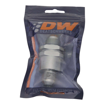 DeatschWerks 10AN Male Flare + 10AN Male Flare One Way Check Valve