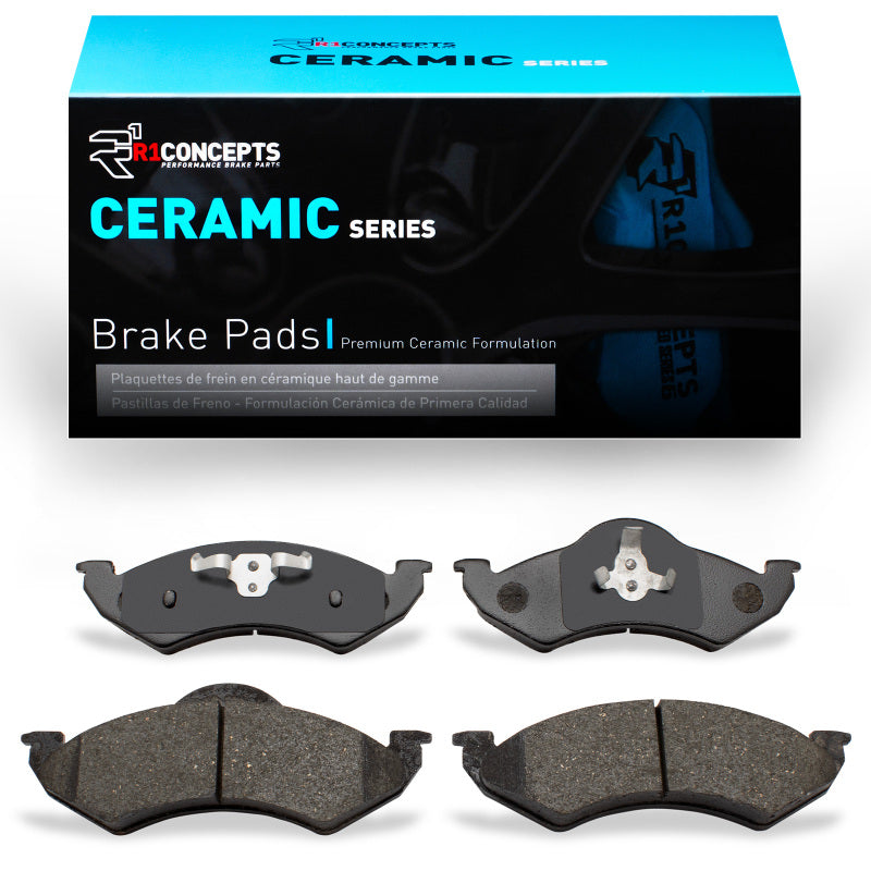 R1 00-02 Dodge Durango Front Ceramic Brake Pads
