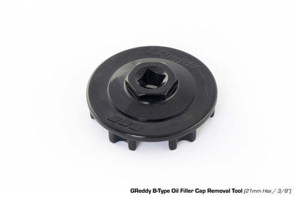 GReddy Type-B Oil Filler Cap Mazda M35-P4.0 - Blue