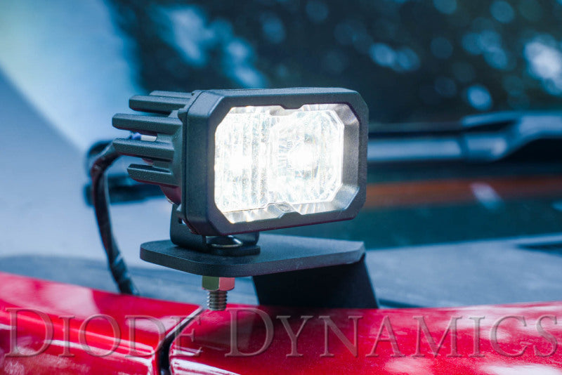 Diode Dynamics 15-20 Ford F-150/Raptor Sport SS3 LED Ditch Light Kit - White Combo