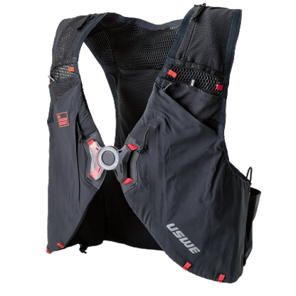 USWE ZIPPERED VST 16L DAYPACK Black