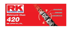 RK Chain RK-M 420-114L - Natural