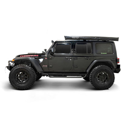 Westin 18-26 Jeep Wrangler 4dr Outlaw Drop Running Boards - Tex. Blk