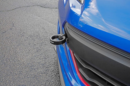 PERRIN 18-21 Subaru WRX & STI / 13-25 BRZ / 17-20 Toyota 86 Tow Hook Kit (Front) - Flat Black