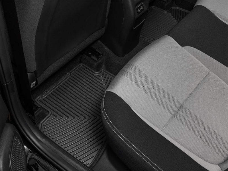 WeatherTech 20-26 Hyundai Venue Rear All-Weather Floor Mats - Black