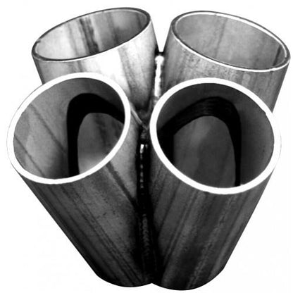 BLOX Racing T3 Inlet Flange Open (1018 Mild Steel)