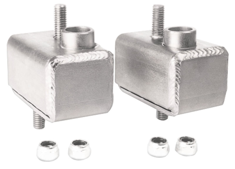 Moroso 79-83 Ford 5.0L Mustang Motor Mounts - 3/16in - Grade 8 Studs - Steel - 2 Pack