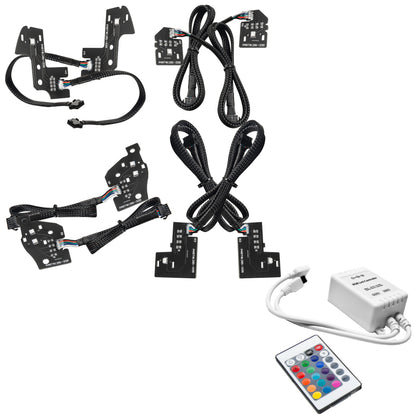 Oracle 19-21 Dodge RAM 1500 Reflector LED Headlight DRL Kit - w/Simple Controller
