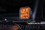 Diode Dynamics SS5 LED Pod Sport - Yellow Combo (Single)