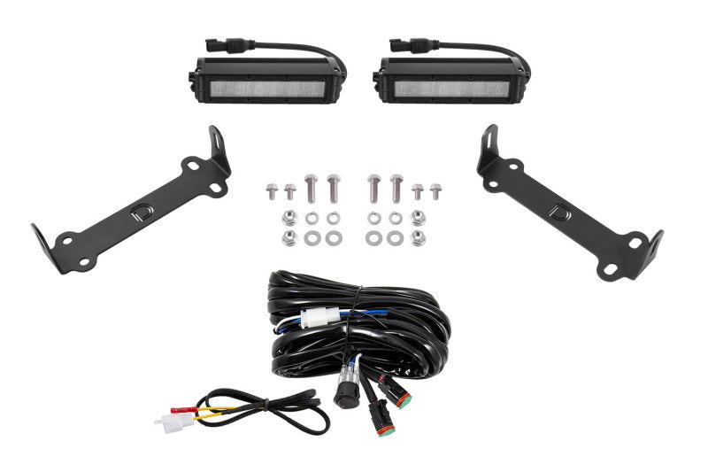 Diode Dynamics 14-21 Toyota 4Runner Stage Series SAE/DOT LED Lightbar Kit - White SAE/DOT Wide