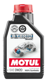 Motul 1L Hybrid Synthetic Motor Oil - 0W20