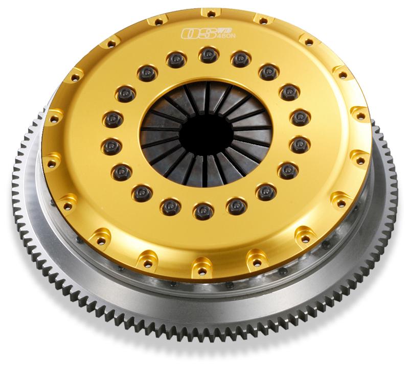 OS Giken Toyota SUPRA 1JZGTE R Series Triple Plate w/Floating Center Hub Clutch - Req. TY021-CH50M
