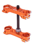 XTrig 21-23 GasGas MC 65/ Husqvarna TC 65/ KTM 65 SX ROCS Tech Clamp Offset 22 mm. - Orange