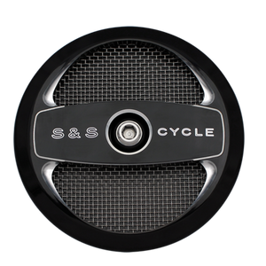 S&S Cycle Air 1 Air Cleaner Cover - Gloss Black