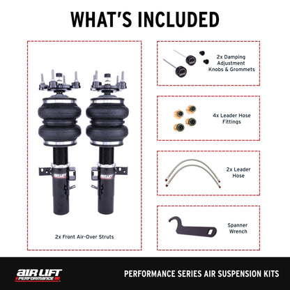 Air Lift Performance 20-24 Toyota GR Supra / 19-24 BMW Z4 (G29) Air Suspension Front Kit