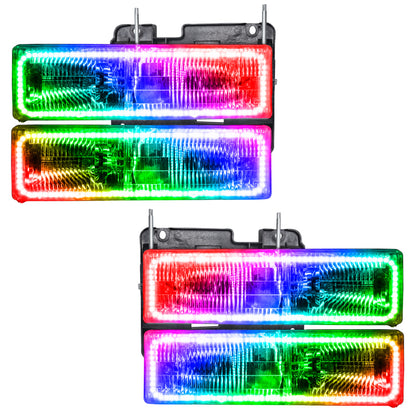 Oracle 92-99 Chevrolet Suburban SMD HL - ColorSHIFT w/ Simple Controller