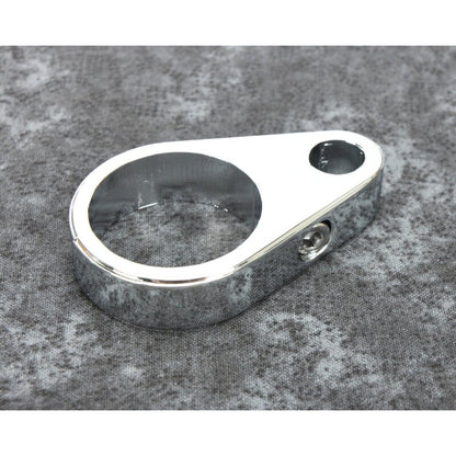 Bikers Choice 1 1/4 Inch Chrome Plain Clutch Cable Clamp