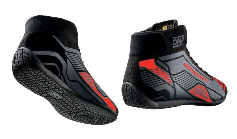 OMP Omp Sport Shoes Fia 8856-2018 Black / Red Sz 39