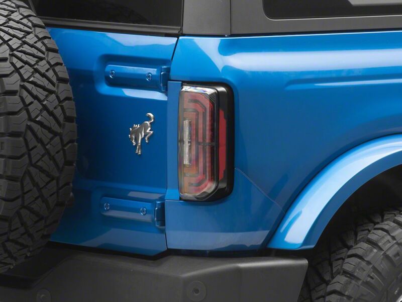 Raxiom 21-26 Ford Bronco LED Tail Lights- Black Housing- Clear Lens