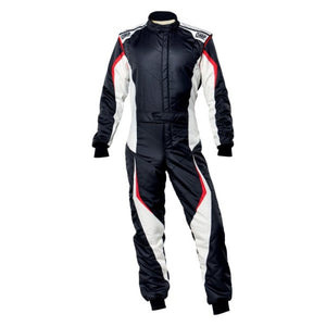 OMP Tecnica Evo Overall My21 Black/White - Size 62 (Fia 8856-2018)