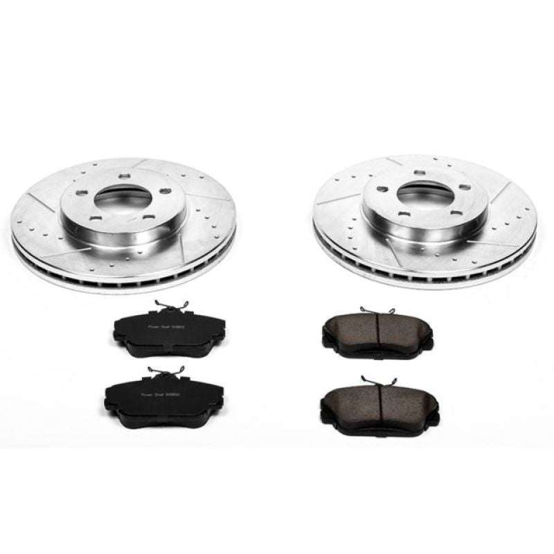 Power Stop 1995 Ford Taurus Front Z23 Evolution Sport Brake Kit