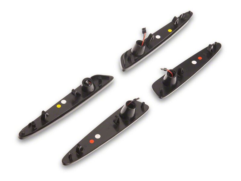 Raxiom 05-13 Chevrolet Corvette C6 Axial Series LED Side Markers- Smoked