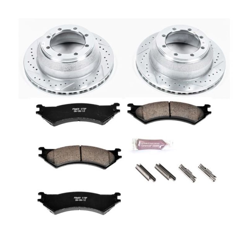 Power Stop 03-05 Ford E-350 Club Wagon Rear Z23 Evolution Sport Brake Kit