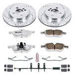 Power Stop 07-08 Mini Cooper Front Z26 Street Warrior Brake Kit