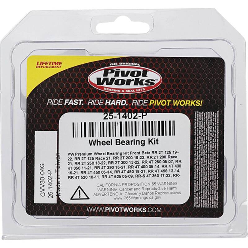 Pivot Works Pw Premium Wheel Bearing