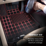 3D Maxpider 21-23 Volkswagen Gti/R Kagu Floor Mat- Black R2