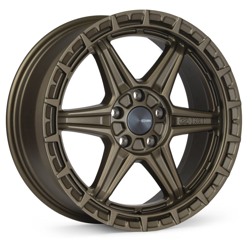 Enkei Trail-Finder OVL 17x7.5 / 5x100 BP / ET35 / 72.6mm Bore - Matte Bronze Wheel