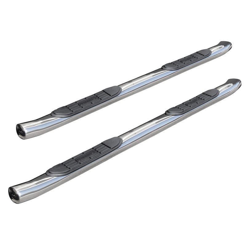 Go Rhino 15-19 Chevrolet/GMC Silverado/Sierra 2500/3500HD CC Diesel 415 Series SideSteps - Polished