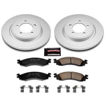 Power Stop 06-10 Ford Explorer Front Z17 Evolution Geomet Coated Brake Kit