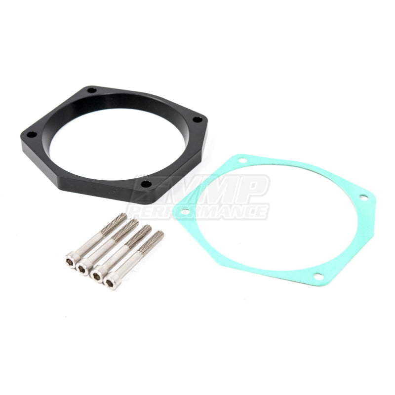 VMP Performance 105mm Throttle Body Adapter Plate Kit - Black Anodized