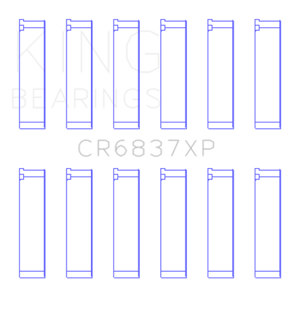King Engine Bearings Honda J30 / J35 Connecting Rod Bearing Set