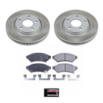 Power Stop 2005 Saturn Relay Front Semi-Coated Rotor Kit