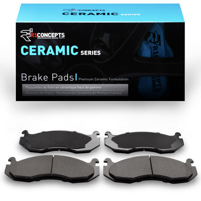 R1 96-06 Hummer H1 Front Ceramic Brake Pads