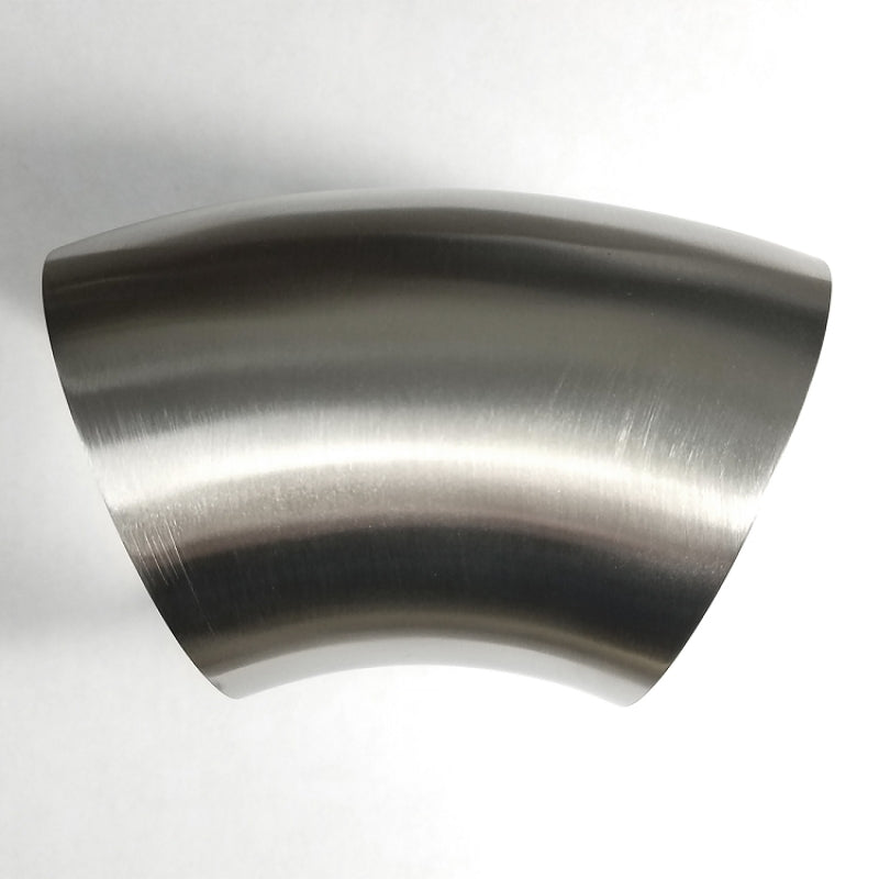 Stainless Bros 1.5in Inconel 625 45 Deg Mandrel Bend Elbow 1.5D - .047in Wall - No Leg