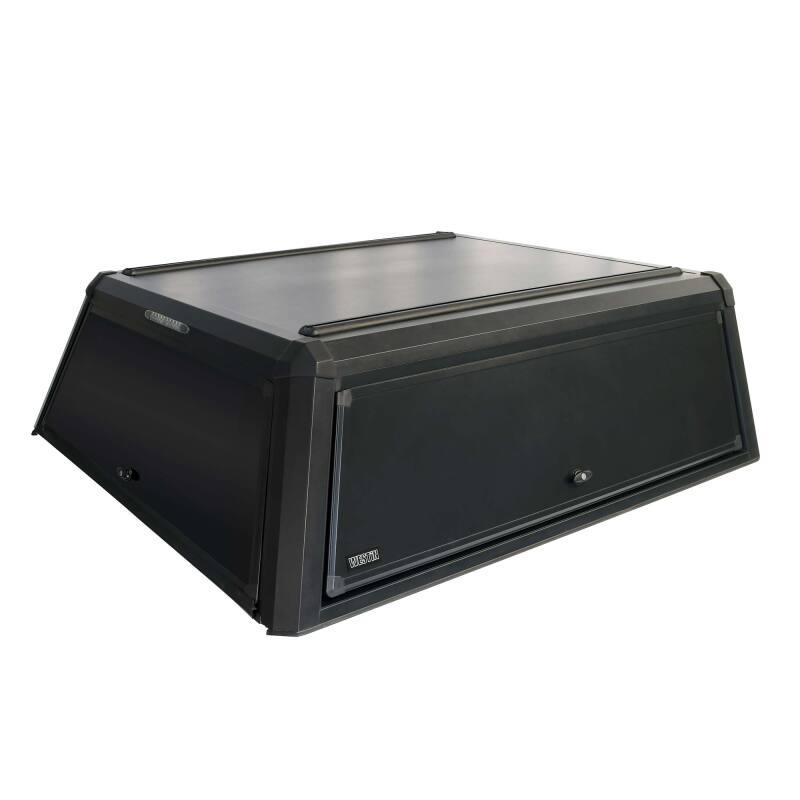 Westin 22-24 Toyota Tundra CC 5.5ft. Bed EXP Truck Cap - Black (Box 1 ONLY)
