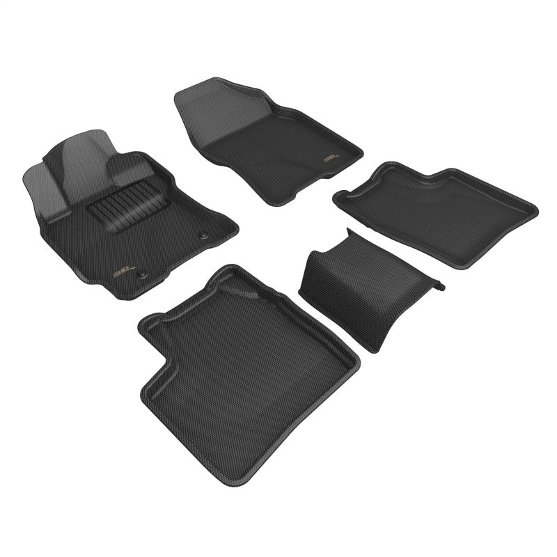 3D MAXpider 04-09 Toyota Prius Kagu Black Full Set