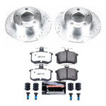 Power Stop 95-97 Audi A6 Rear Z26 Street Warrior Brake Kit