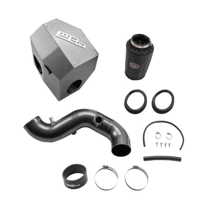 Wehrli 13-18 Cummins 6.7L Intake Kit 4in - Bengal Grey