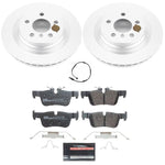 Power Stop 16-20 BMW X1 Rear Euro-Stop Brake Kit