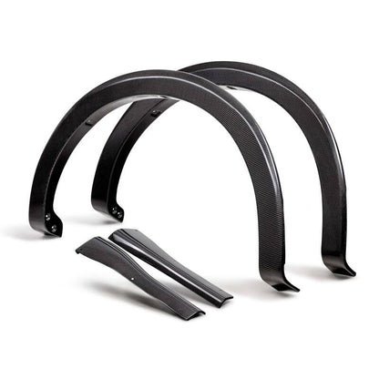 Anderson Composites 21-24 Ford F-150 (Non-Raptor) Type-AO Carbon Fiber Rear Fender Flares