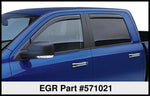 EGR 92-99 Chev Suburban/Yukon Tahoe / Crew Cab In-Channel Window Visors - Set of 4 (571021)