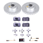 Power Stop 04-06 Mercedes-Benz E500 Front Euro-Stop Brake Kit