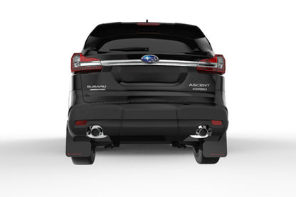 Rally Armor 18-26 Subaru Ascent Black UR Mud Flap w/Red Logo