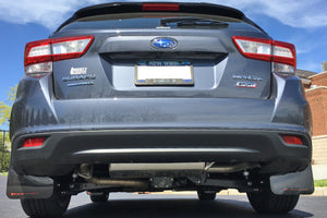 Rally Armor 17-23 Subaru Impreza 4D/5D Black UR Mud Flap w/Grey Logo